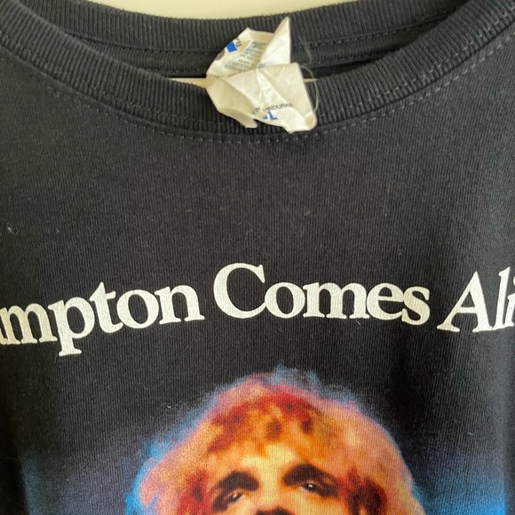 Peter Frampton Comes Alive! Large, T-shirt 2013. Black. Used, Great condition. - Picture 4 of 5